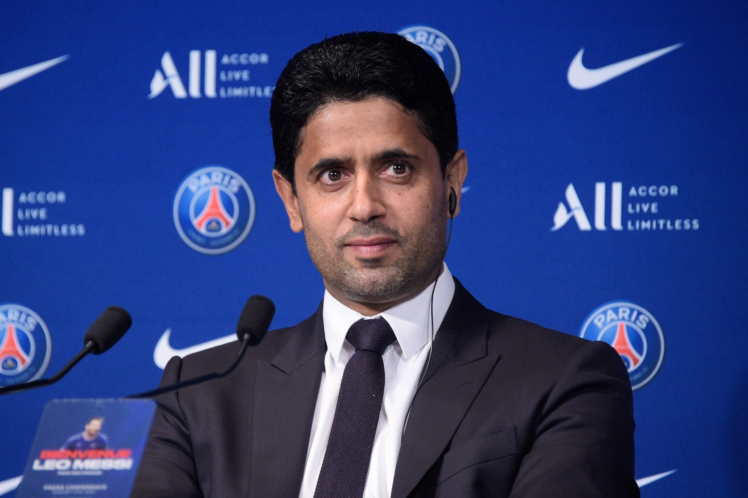 Paris Saint-Germain president declares huge interest to sign Manchester United striker