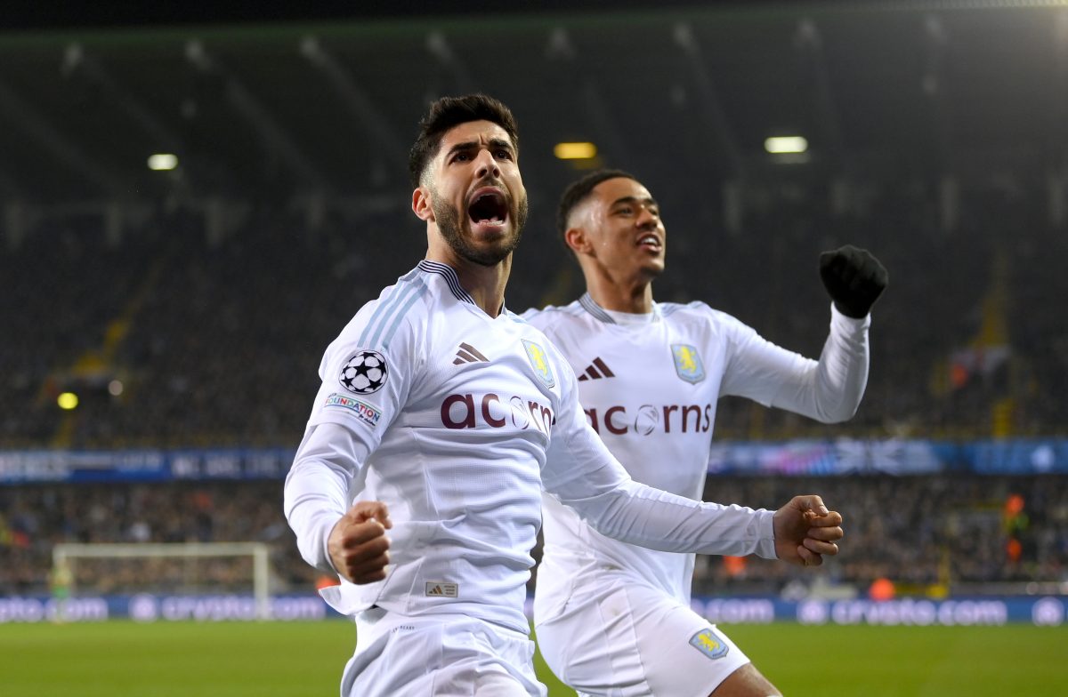 Aston Villa's Marco Asensio can play against PSG in the Champions