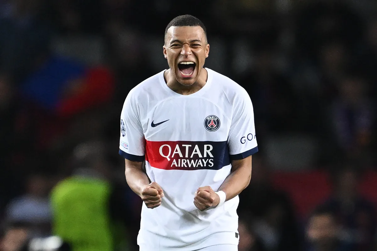 Kylian Mbappé du PSG, meilleur buteur de la dernière saison de Ligue 1