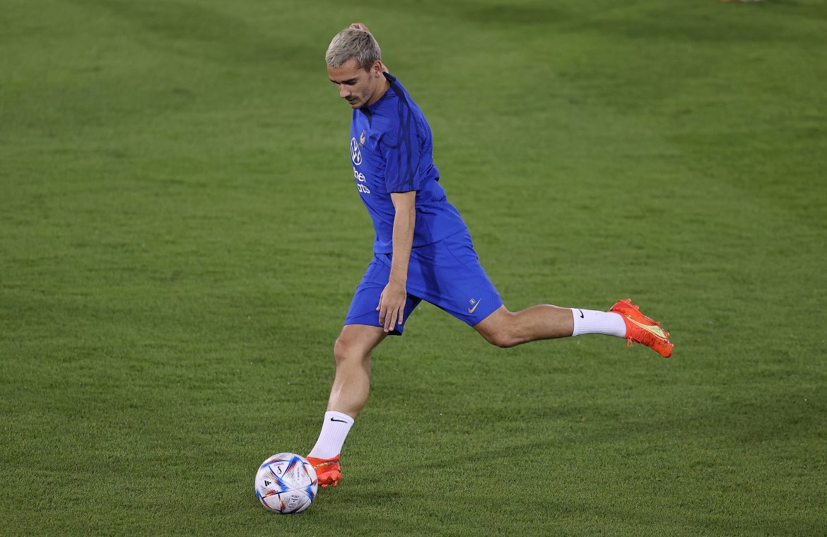 France s Antoine Griezmann relishing potential midfield role at