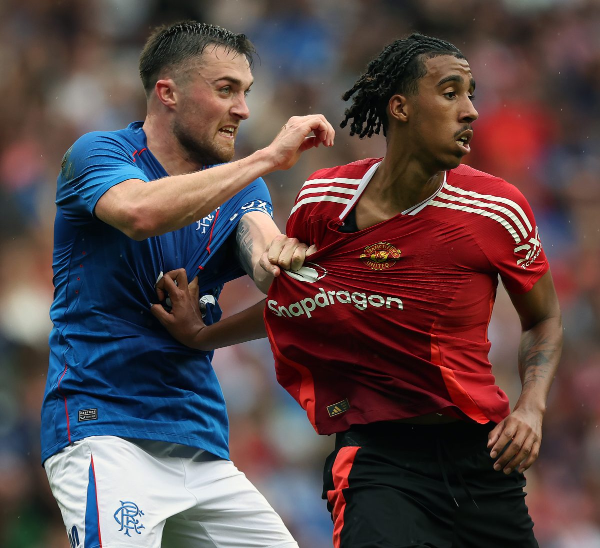 PSG didn't match Manchester United's €70m bid for Leny Yoro due to
