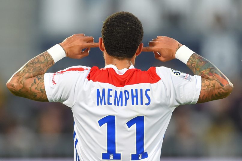 memphis depay jersey number